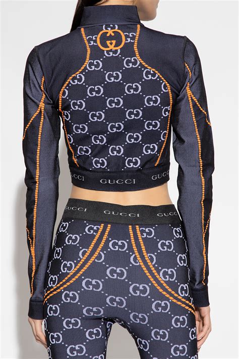 fake gucci crop top|Gucci ladies blouses.